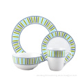 Newly Designed Chinese Decal Printed Porcelain Tableware Set